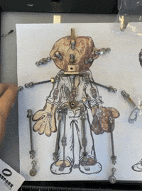 Making Of Art GIF by Alex Boya