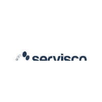ServiscoImmo logo blue realty partner Sticker