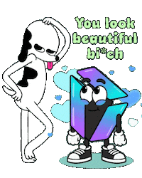 Sexy Love Flirting Sticker by IDX Solana