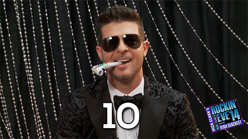 robin thicke countdown GIF by New Year's Rockin' Eve