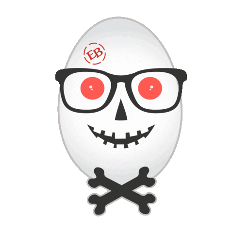 Halloween Fall Sticker by Eggland's Best Eggs