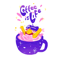 Coffeeislife Sticker by AUF CCS