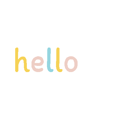 Spring Hello Sticker by Deezeegirl