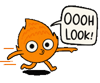 Illustration Hello Sticker