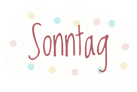 Week Sonntag Sticker