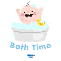 egypt baby bath Sticker by Molfix