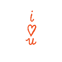 I Love You Heart Sticker by BrittDoesDesign