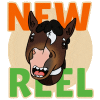 Happy Paint Horse Sticker