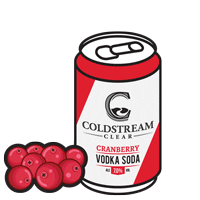 Coldstreamclear drink alcohol coldstream Sticker