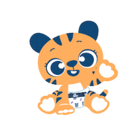 Heytiger Hello Sticker by Hey Tiger by R+F