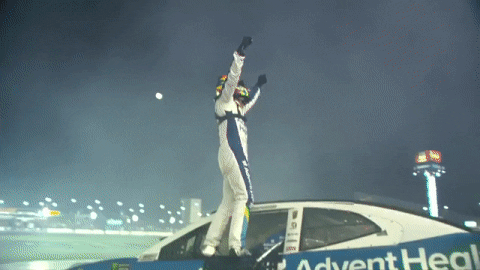 happy all star GIF by NASCAR