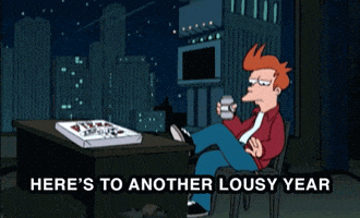 Happy New Year Futurama GIF