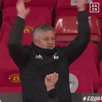 Happy Manchester United GIF by DAZN