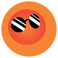 comespacovivo sunglasses espaco vivo espaçovivo Sticker