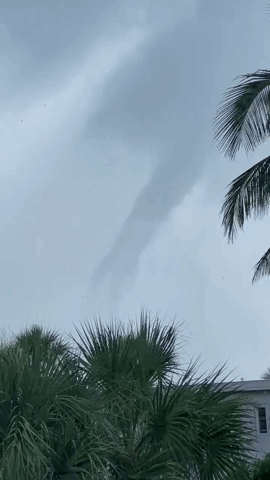 Waterspout Spotted From St Pete Beach