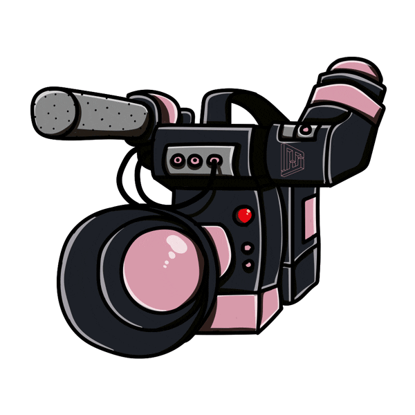 MovaFilm film video camera shoot Sticker