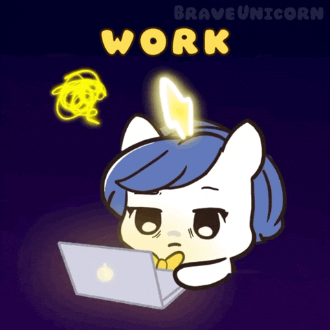 Getting Things Done Work GIF by Brave Unicorn