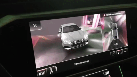 audi a7 camera GIF