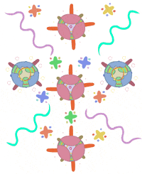 Tripping Acid Trip GIF by ToonTownClown