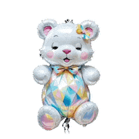 Nissart party rainbow 3d birthday Sticker