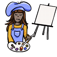 Being Creative Water Lily Sticker