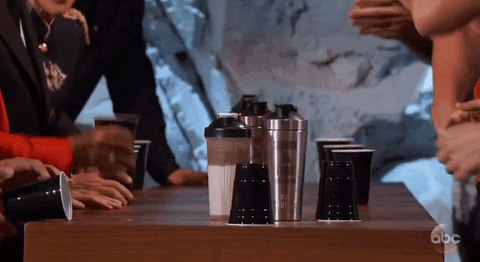 shark tank flip cup GIF