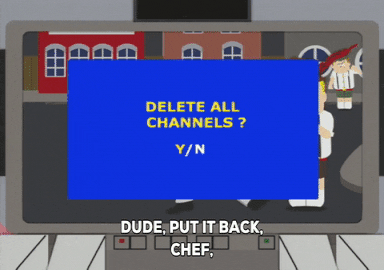 television delete GIF by South Park 