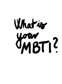 Type Personality Sticker