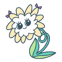 Happy Flower Sticker