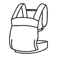 Baby Carrier Sticker by Freerider Co