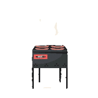 TheMeatManWholesaleMeats smoke yum dinner meat Sticker