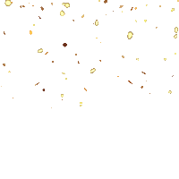 Party Gold Sticker by Irene Schouten