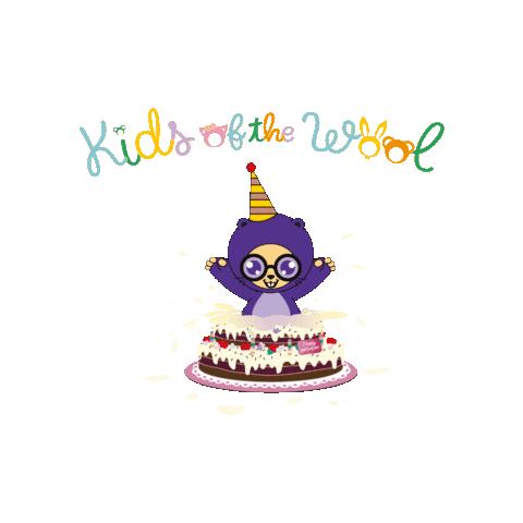 Sticker by Kids of the Wool