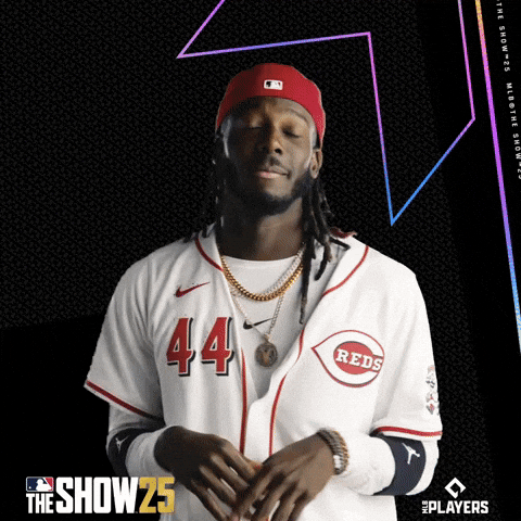 Cincinnati Reds Shrug GIF by MLB The Show