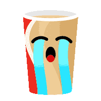 summer crying Sticker by Hennig-Olsen Is