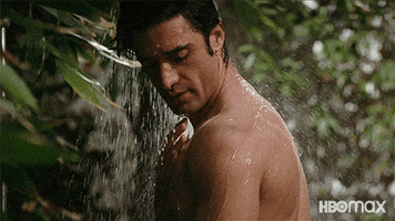Gilles Marini Shower GIF by HBO Max