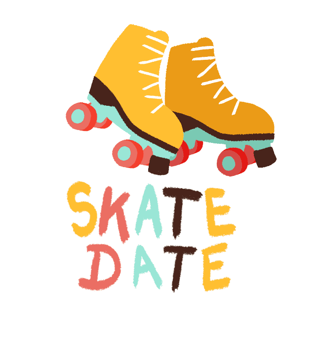 Roller Quad Sticker