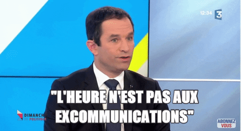 benoit hamon citation GIF by franceinfo