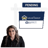 theadlergroup adler the adler group barrett real estate barrett real Sticker