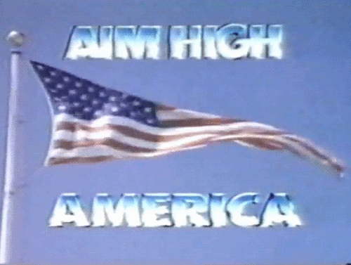 Aim High America GIF by MOODMAN