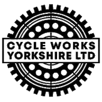 Cycling Bicycle Sticker by Cycle Works Yorkshire