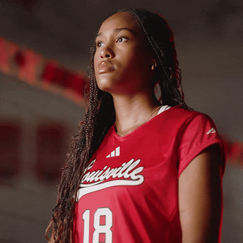 Point Volleyball GIF by Louisville Cardinals