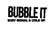 Busy Signal Bubble Sticker by Gold Up