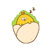 Sleep Sticker by Miniso Canada