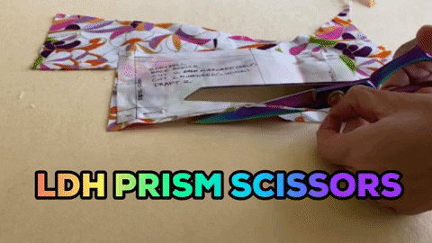 GeriInStitches giphygifmaker ldh prism scissors GIF
