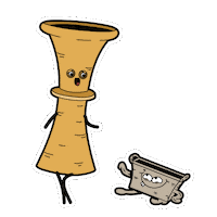 Cartoon Stone Sticker
