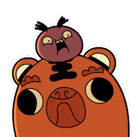 Cartoon Stone Sticker