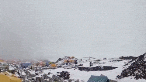 footage avalanche GIF