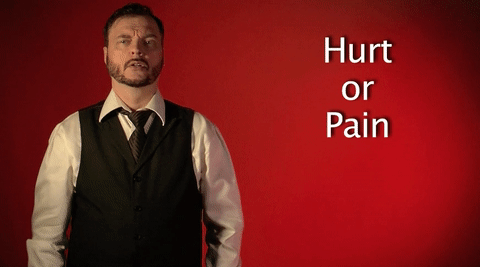 sign language pain GIF by Sign with Robert