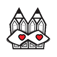 Look Right In Love Sticker by Stamatia Alexaki